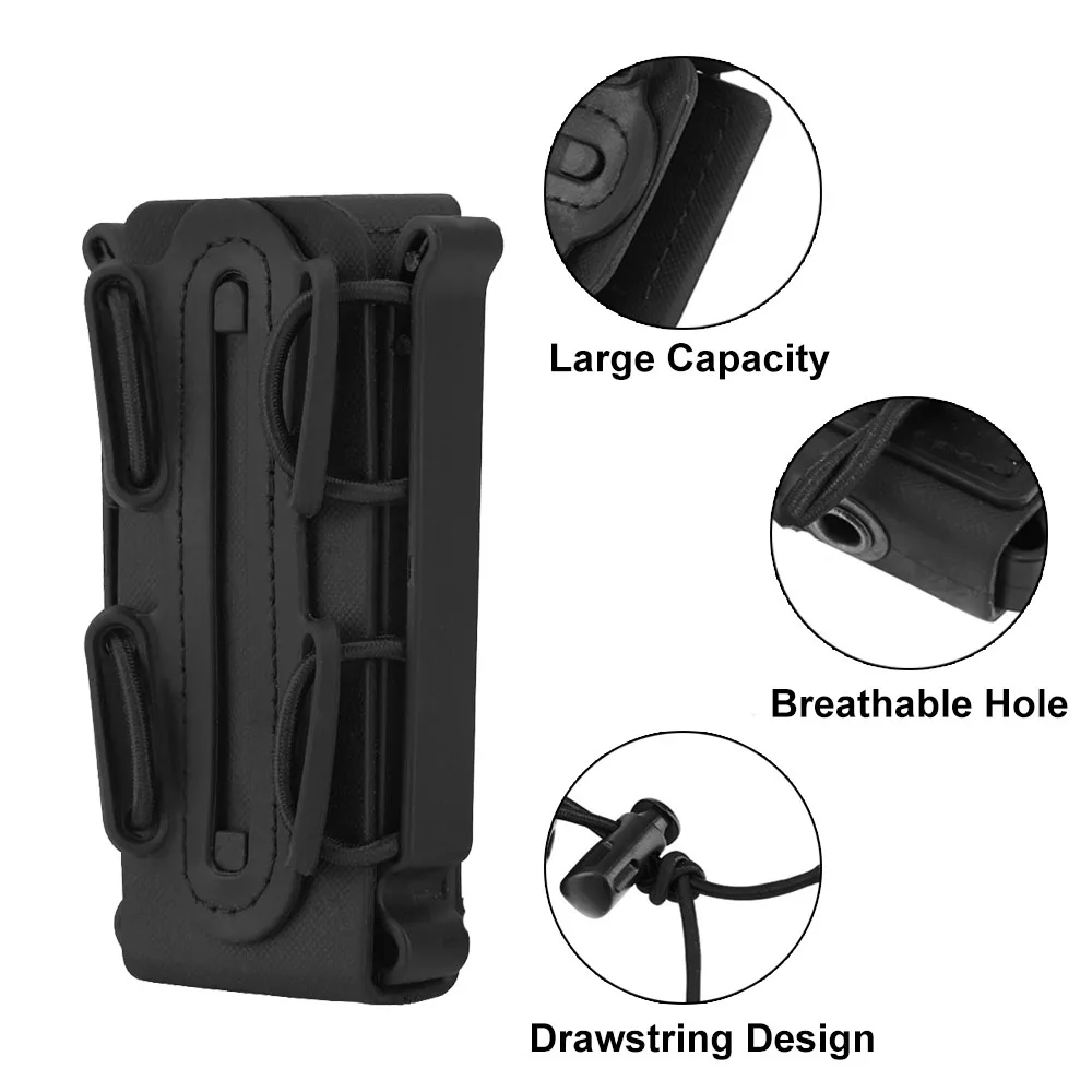 Tactical Army Magazine Pouch Military Shell Holder Bag Bullet Carrier with Molle Buckle Hunting Accessories for Gun Airsoft