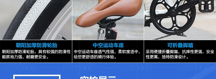 Flash Deal New Brand Dual Tube Carbon Steel Frame 20 inch Wheel Disc Brake Folding Bicycle Outdoor Sports BMX bicicleta 33