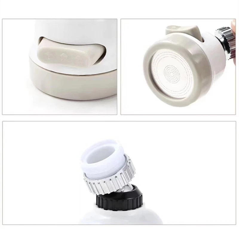 Kitchen accessories home 360 rotating faucet booster shower rotatable nozzle adjustable power booster filter water faucet faucet