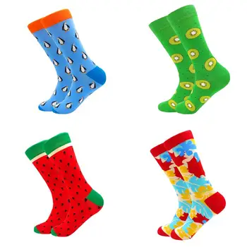 

Classic Fashion Socks Modern spring and summer cotton Printed Cute Socks Man Sokken Chaussette Femme cartoon fashion skarpety