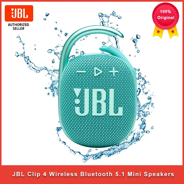 JBL Clip 4 Wireless Bluetooth 5.1 Mini Speakers Clip4 Portable IPX67 Waterproof Outdoor Bass Speakers with Hook 10 Hours Battery 1