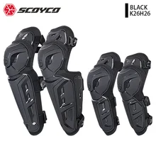 Ginocchiere moto Scoyco K26 ginocchiere Motocross Off-road protezioni ginocchiere Motocross indossabili + ginocchiere