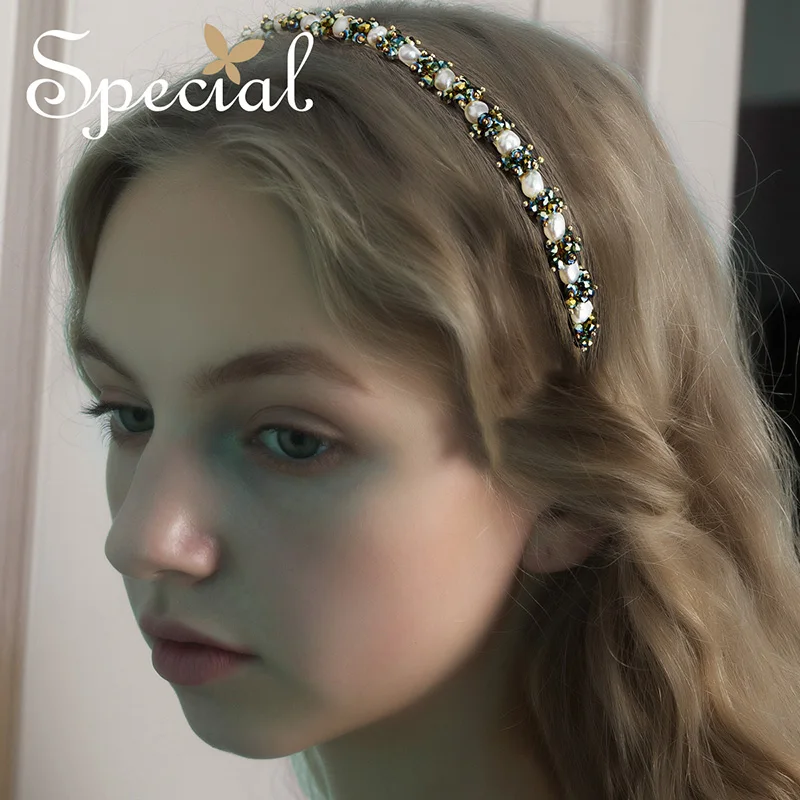 

SPECIAL vintage handmade hairpin temperament hair accessories anti-slip headband female Elizabeth feelings 2019 fashion trend