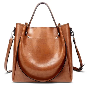 

Handbags For Women High Quality Shoulder Bag Women Big Crossbody Messenger Bag Ladies Fashion Tote Artificial Leather PU 4 Color