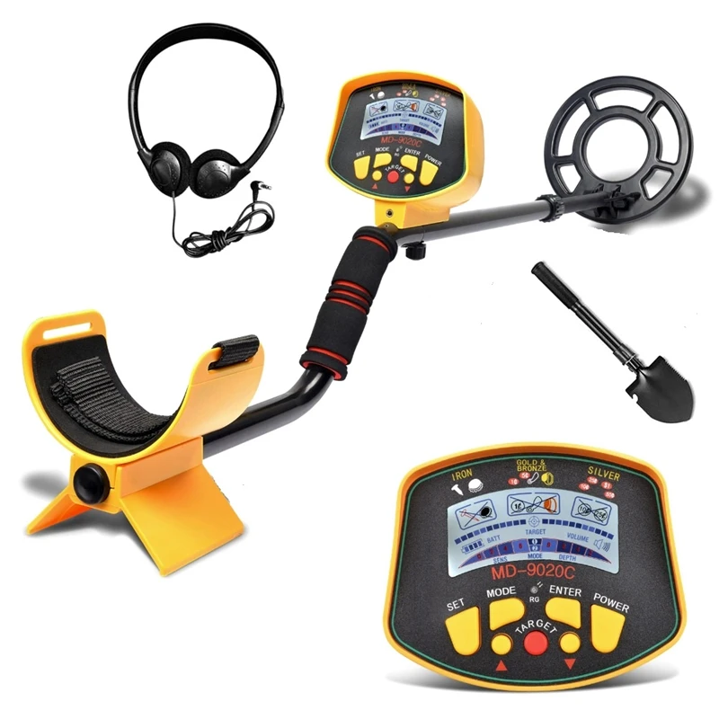 

TOP!-Underground Metal Detector MD9020C Metal-Detector High Sensitivity LCD Display Treasure Gold Hunter Finder Scanner