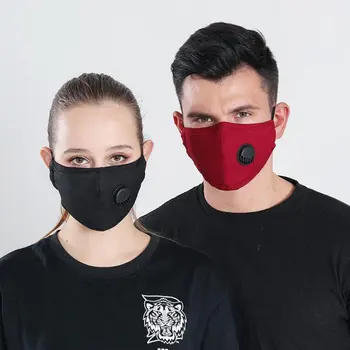 

Mask PM2.5 Masks Dustproof And Smog Masks Breathable Anti-Spray Protective Masks With Breathing Valve Masks
