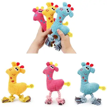 

Toy Cartoon Toy Cute Plush Toy Squeak Childrens_gift Giraffe Cat Dog Sound Plush Toys Plush Toys Giraffe Toys Chew