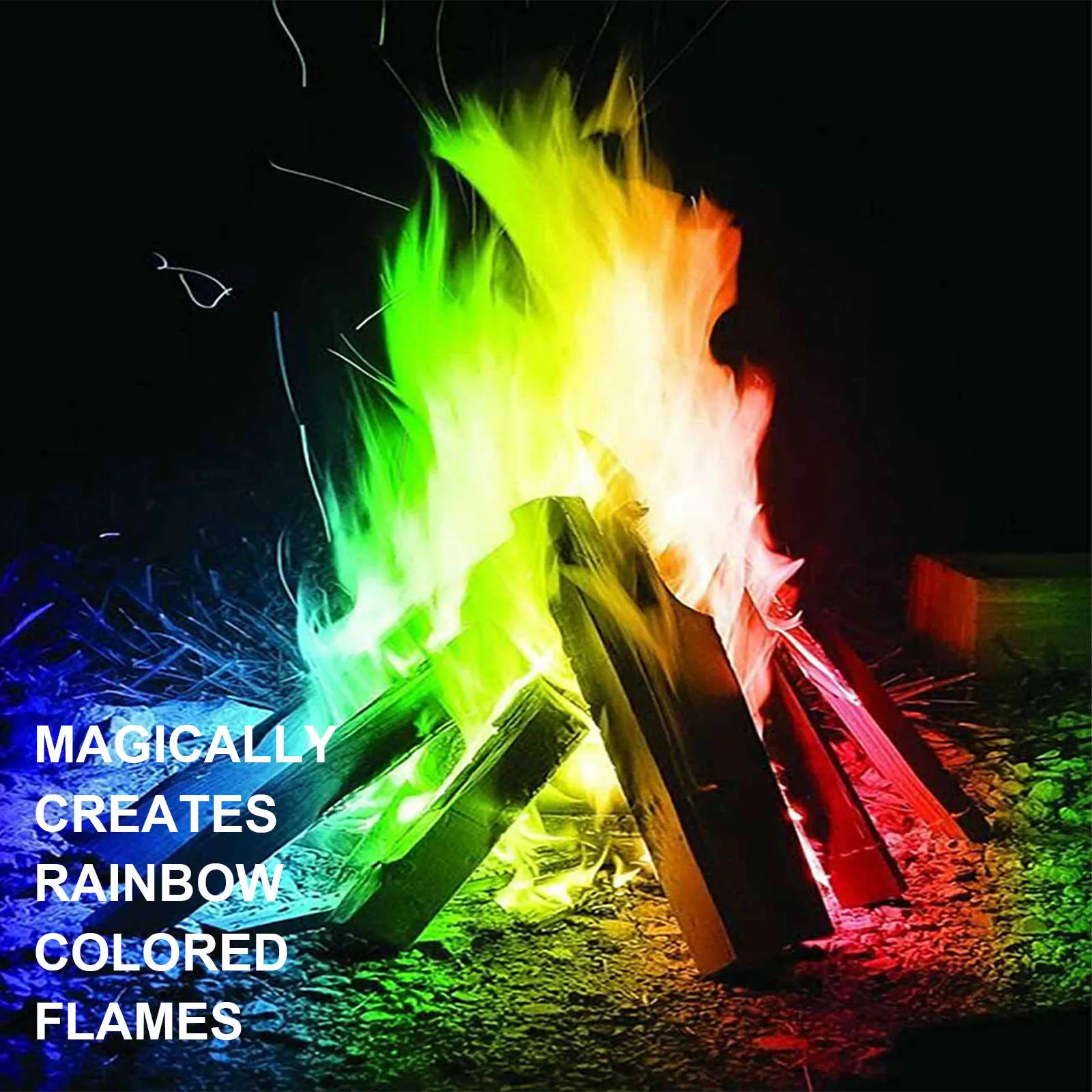 Magical Flames Create Colorful Vibrant Flames Mystical Fire Flame ...