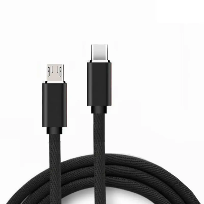 

Type C USB-C to Micro USB Male Sync Charge OTG Charger Data Cable Cord Adapter X6HA