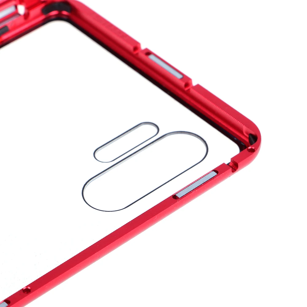 Для samsung Note 10 Pro Магнитный адсорбционный металлический чехол из закаленного стекла для сотовых телефонов прозрачный защитный чехол