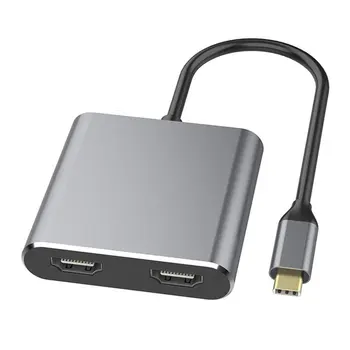 

Type-c To HDMI Adapter USB-c To HDMI Adapter High Definition Practical Four-in-one Adapter 4K Resolution