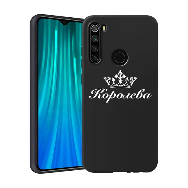 Xiaomi Redmi Note 8T Case Russian Quote Slogan for Cover Redmi Note 8 9 9S Pro Soft TPU Funda Coque for Redmi Note 10 Pro Case 01