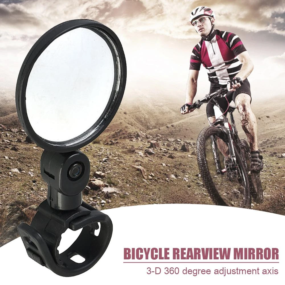 MTB Mountain Bike Rearview Mirror Bicycle Handlebar Convex Rear View Mirror Set
