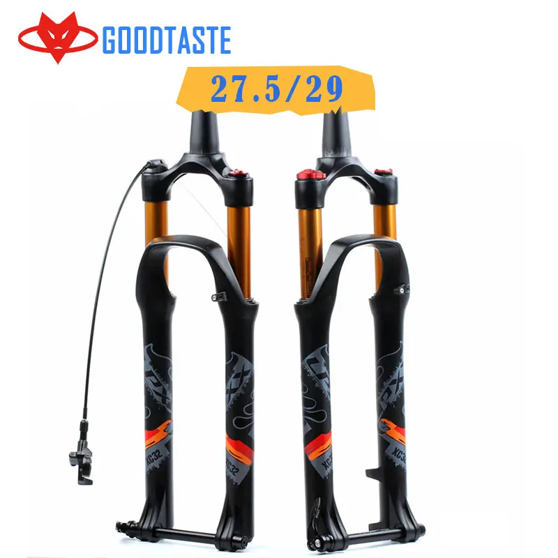 LPXX 32 RL 120 мм Air 27 5 29ER Кегель Zoll Gabel подвеска Schloss Gerade Verjungt steckchse QR быстросъемный pelz MTB