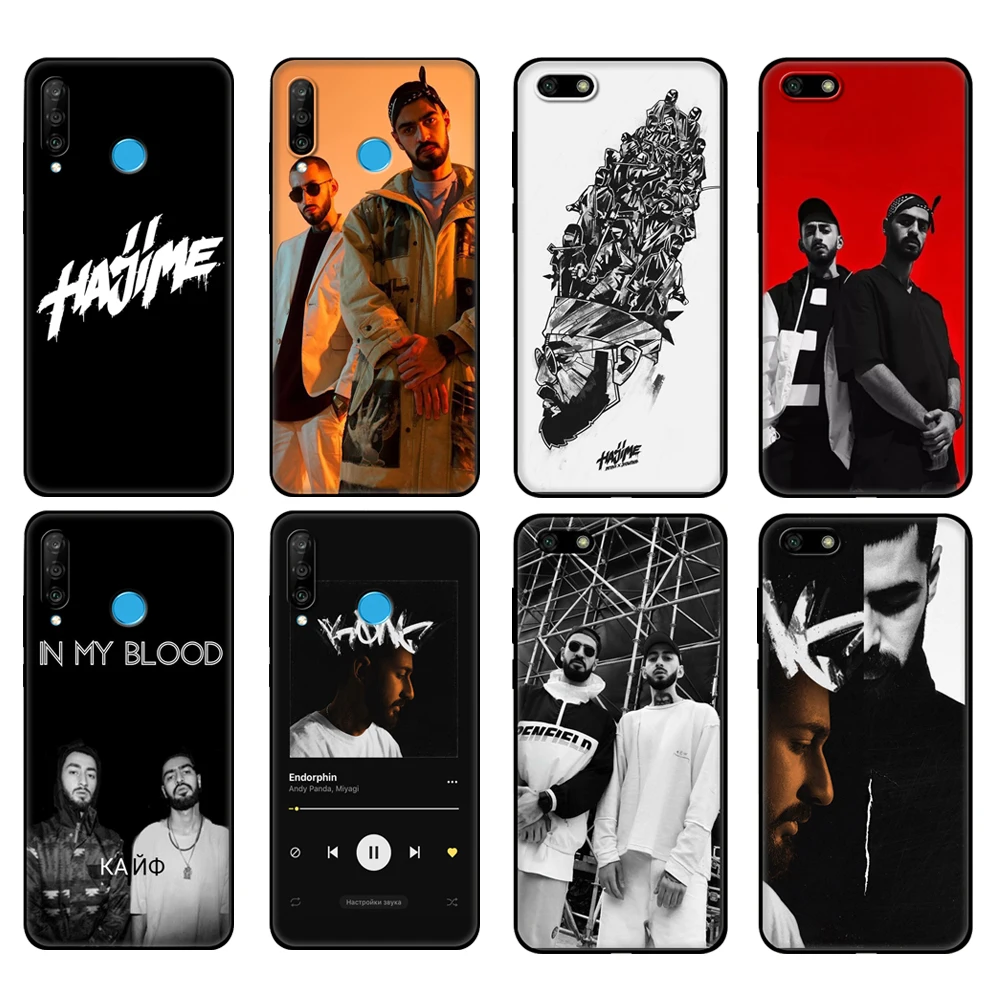 Custodia In Tpu Nera Per Huawei Honor 20 Lite 10 10I 20S 30S 30 Custodia Honor 7A 5.45 7S 7C 5.7 Custodia Cover Miyagi & Andy Panda