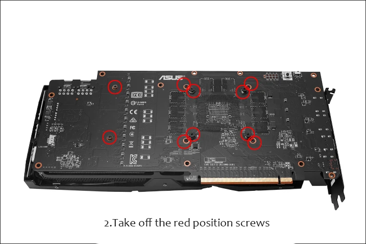 Курган GPU водоблок для ASUS ROG STRIX RX5700XT 5700 O8G игровой GPU кулер BS-ASS5700XT-PA