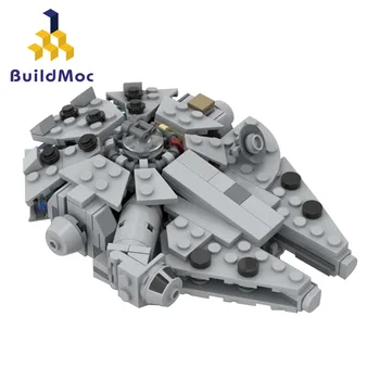 

Millenn-ium Falcon -Micro Star Destroyer Compatible With Star Plan Wars Building Blocks Bricks Starwars Gifts