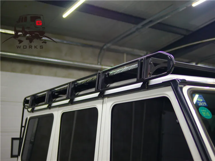 G class w463 багажник на крышу и задняя лестница для w463 G63 G500 G65 нержавеющая сталь 90-18y