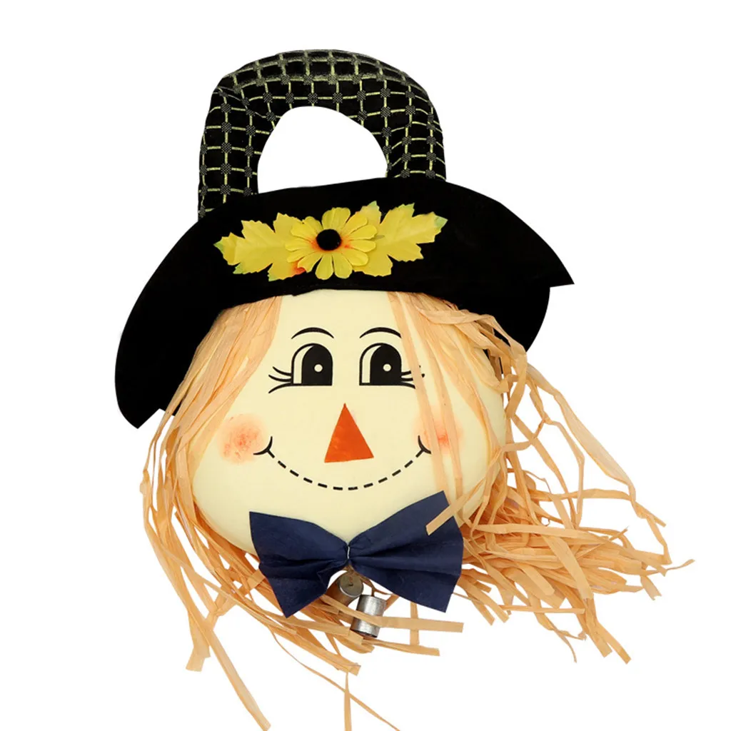 Halloween hanging pirate decoration witch prisoner reap ghost ghost pendant halloween cartoon pastoral wind scarecrow door#35
