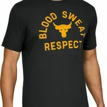 Мужская футболка с принтом в стиле рок, крови, пота, респект,, Мужская модная футболка с коротким рукавом, облегающие футболки