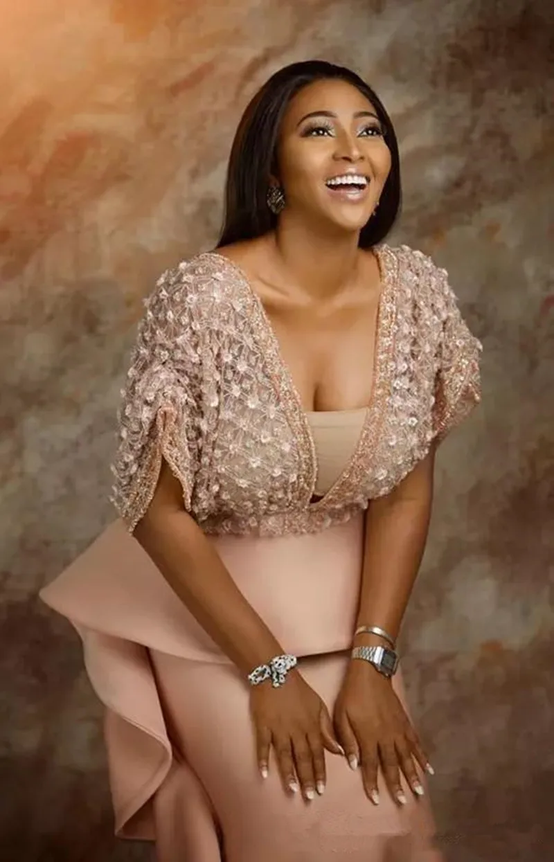 pearl-pink-lace-evening-dresses-african-saudi