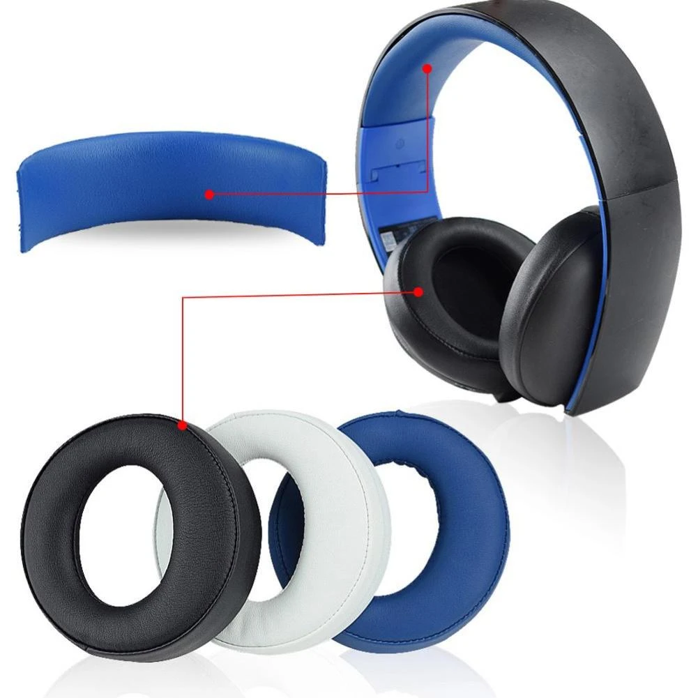 lava repertoire Dalset Wholesale 1 Pair Earpads Earmuff For Sony Ps3 For Ps4 7.1 Wireless Headset  For Cechya-0083 Surround Headset - Protective Sleeve - AliExpress