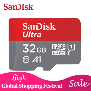 

Sandisk Micro SD Card A1 Memory Card C10 98MB/s 16GB 32GB 64GB 128GB TF Card Flash Drive for Smartphone