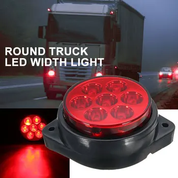 

Truck Side Light Round Universal LED Truck Width Light Side Marker Lamp Bulbs