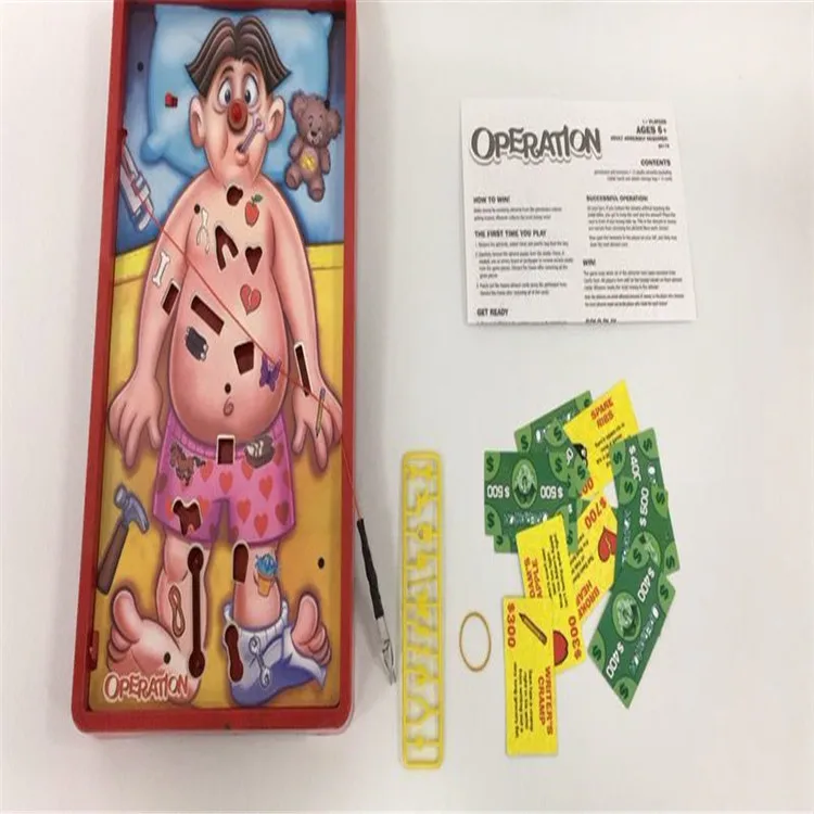  Simulation Operation Doctor Toys Set Desktop Fun Game Baby Early Learning Interactive Pretend Play 