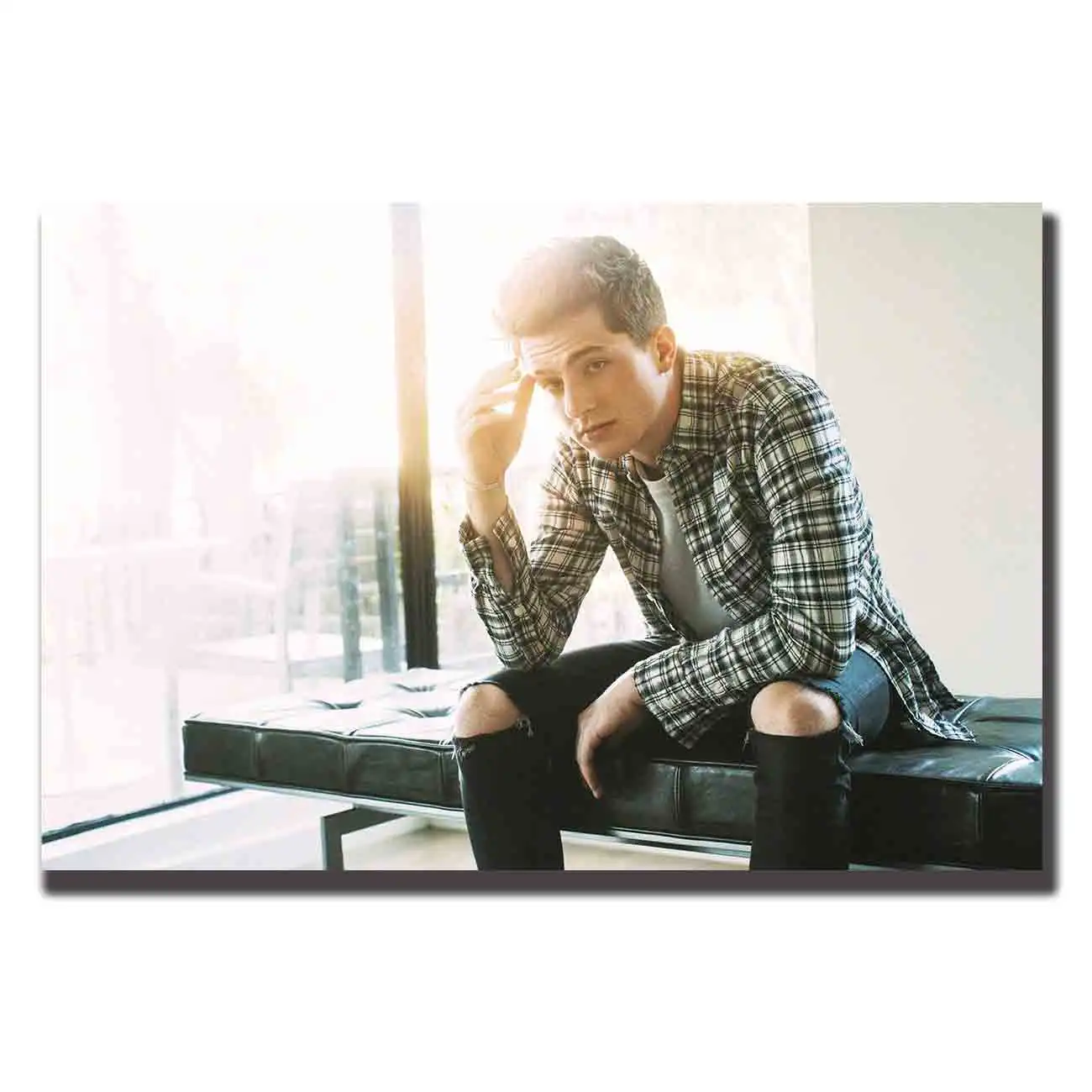 Чарли Puth Горячая музыка певица Стар хитовые Арт холст печати плакатов домашний