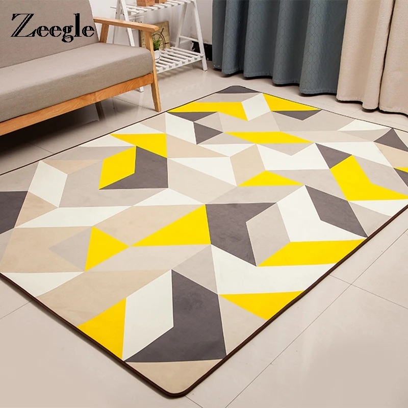 Европейский стиль, большие ковры для гостиной, Противоскользящие коврики для офисного стула, коврики для спальни, моющиеся коврики для детской комнаты