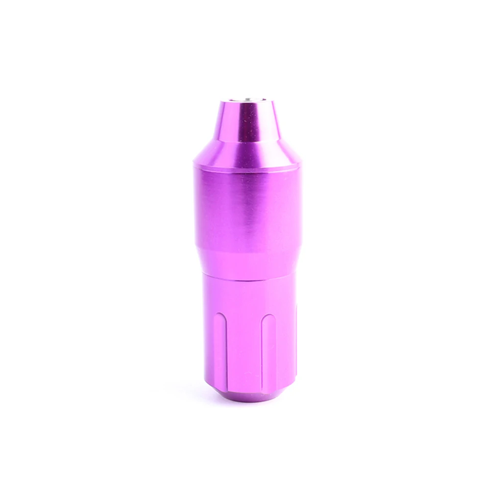 blue Manooby Татуировка ручка короткая ручка машина Татуировка машина с немецким FAULHABER мотор и самолет алюминиевый сплав резная короткая ручка - Цвет: blue