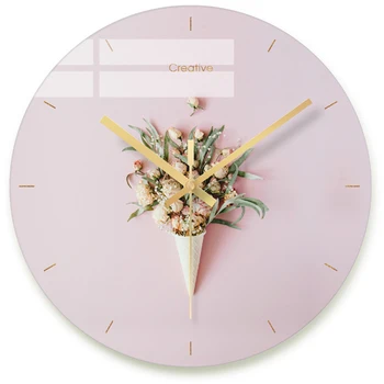 

Wall Clock Modern Design Living Room Wall Watch Mechanism Home Nordic Creative Office Kitchen Orologio Da Muro Home Decor SC389