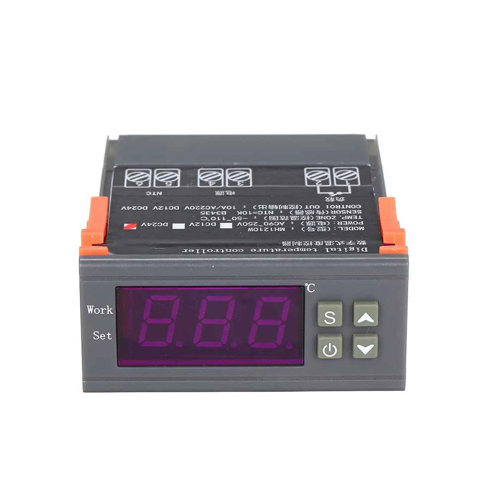 Интеллектуальный цифровой регулятор температуры 220 в 24 в 12 В температура охлаждения управление микрокомпьютерный Термостат Регулятор