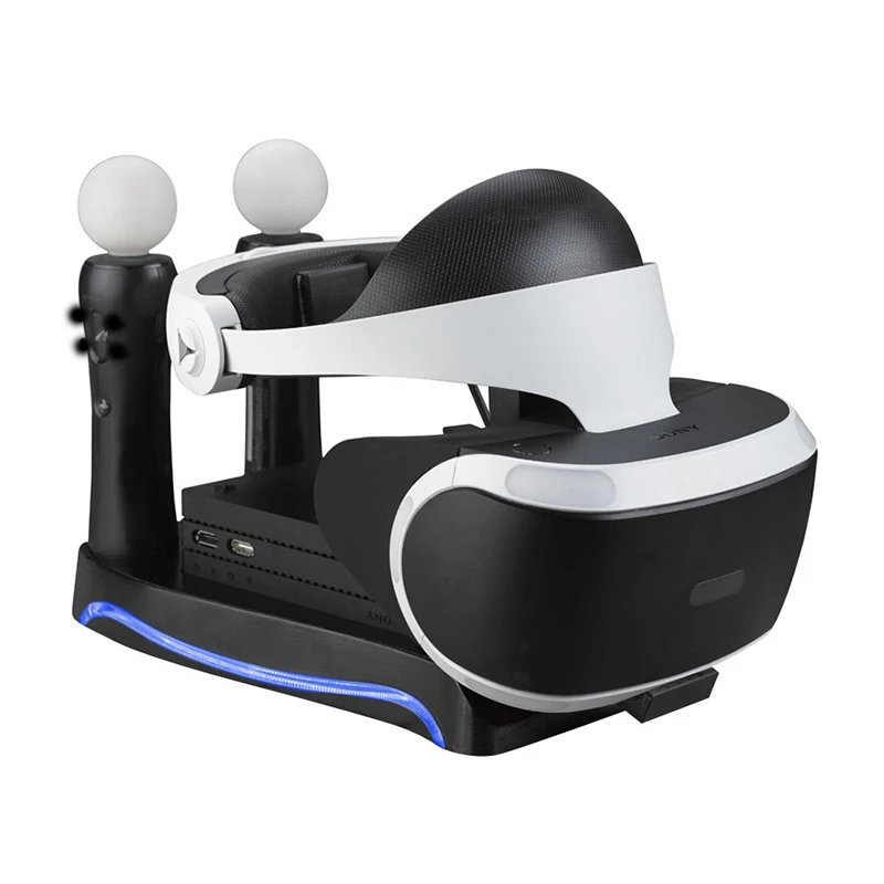 Новая зарядная док-станция для PS4 VR PS Move игровой контроллер светодиодный