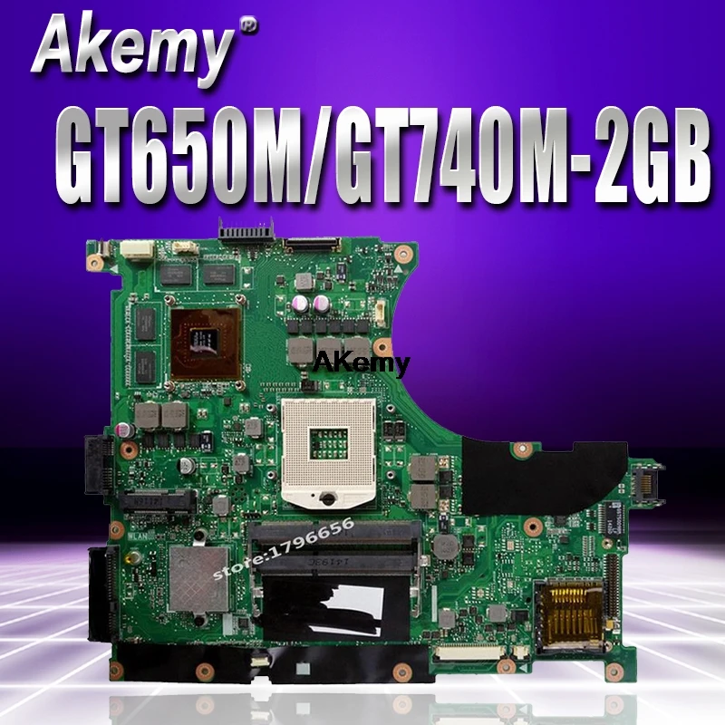 Akemy N56VB/N56VM материнская плата для ноутбука ASUS N56VB N56VM N56VJ N56V N56VV Тесты Оригинал материнская плата GT740M-2G Поддержка i3 i5 i7