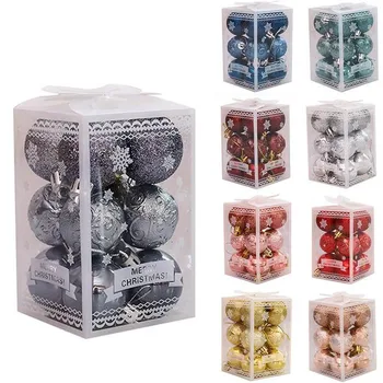 

top selling product in 2020 12pcs Christmas Tree Xmas Balls Decorations Baubles Party Wedding Ornament Wholesale Dropshipping