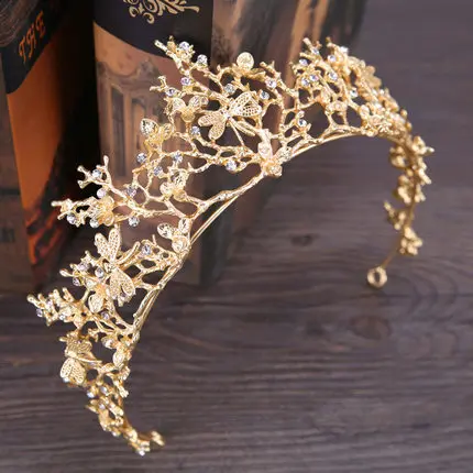 

Hot Golden Fairy's Wig Decoration And Imitation Diamonds Sent Free Of Charge