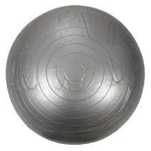 Балансирующий шар ДЛЯ ФИТНЕССА для йоги Пилатес анти-всплеск, 75 см серый