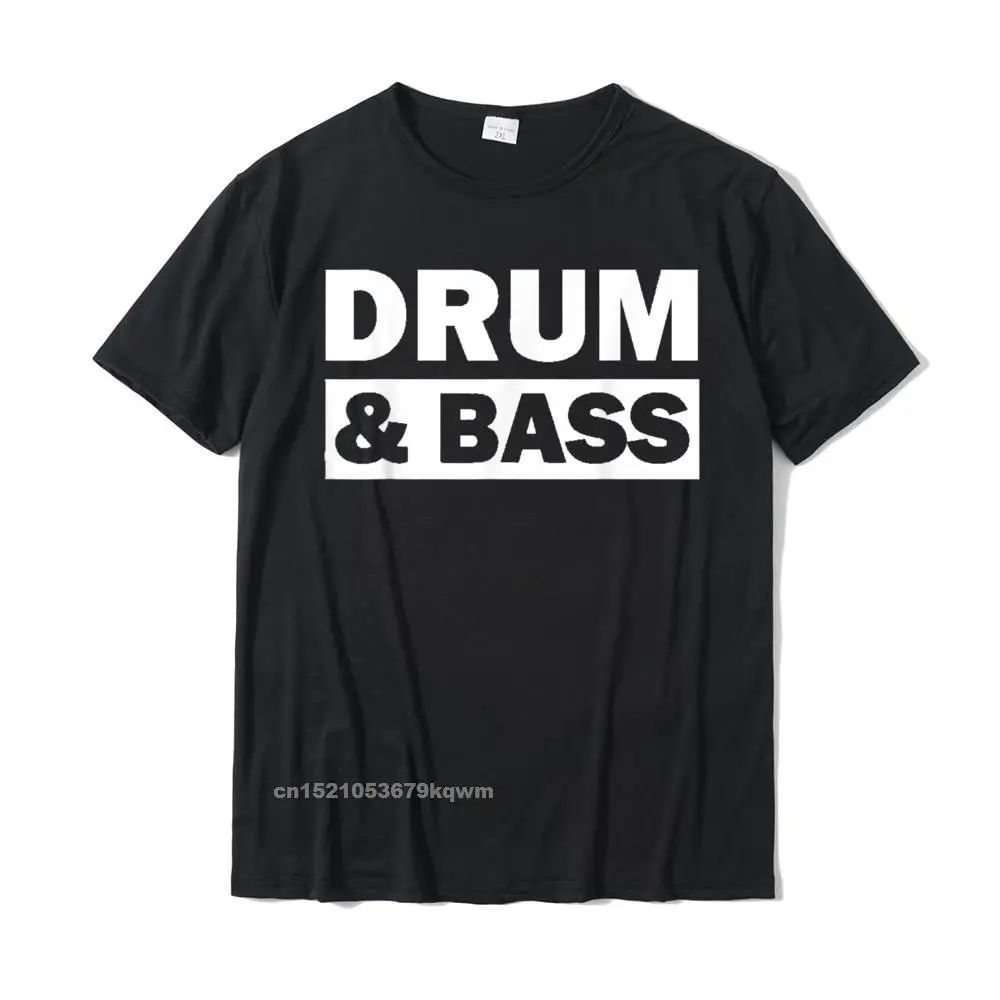 On Sale Men Top T-shirts Crewneck Short Sleeve 100% Cotton Slim Fit Tops & Tees Casual T Shirt Free Shipping Drum and Bass Music dnb Shirt for DJs__3983 black