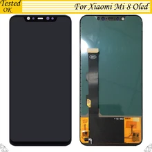 OLED для Xiaomi mi 8 mi 8 ЖК-дисплей с сенсорным экраном для Xiaomi mi 8 дигитайзер 6,21 дюйма в сборе