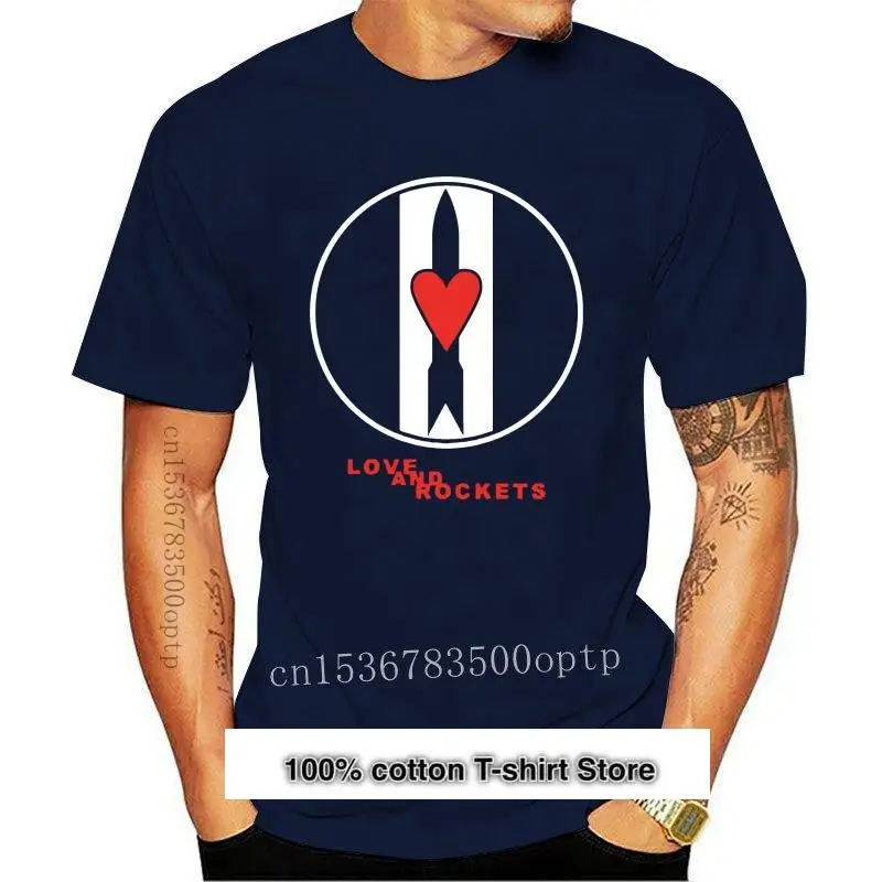 Camiseta с принтом Love And Rocket 6 2021 ropa informal высококачественная talla estadouniгустая Em1 nueva de |