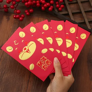 

30pcs/set New Year Red Envelope Wedding Red Envelope Chinese New Year Red Pocket Spring Festival for The Year Of Mouse