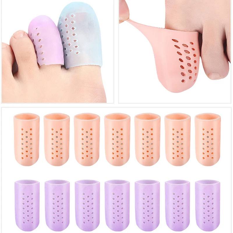 Toe Separators toe separators toe protectors Silicone Thumb Toe Protector Sleeve Separator Toe Covers