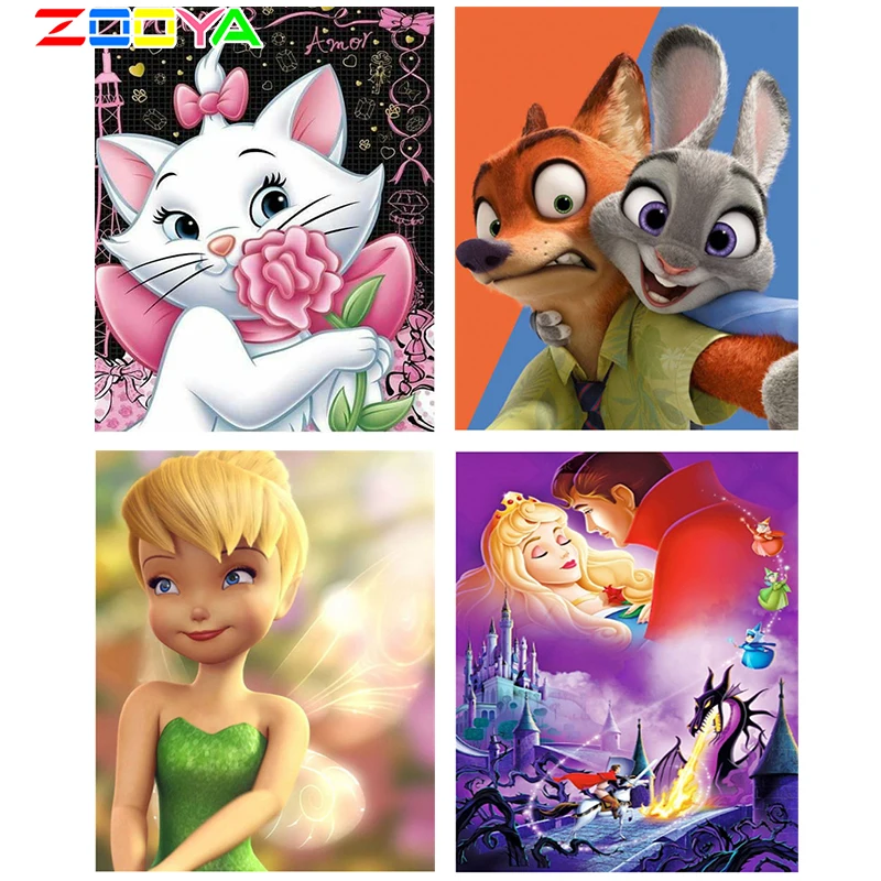 Zooya Full Diamond Embroidery For Children Photo Complete Kit 5 D Painting Round/Squer New Arrival M0123 | Дом и сад