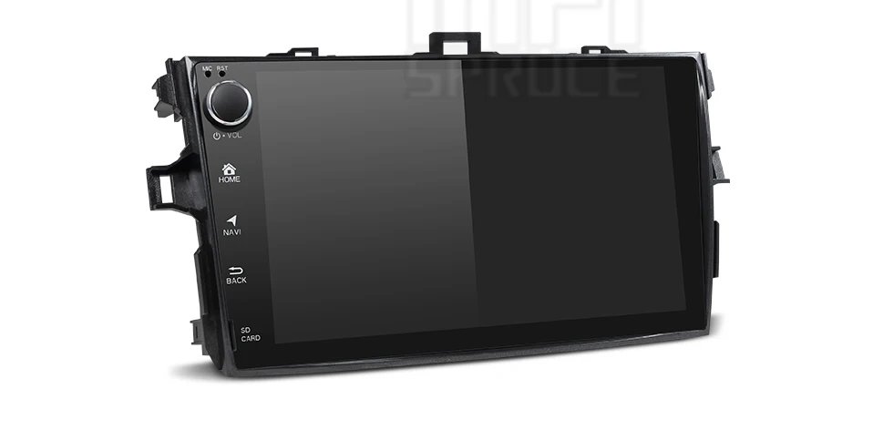 PX30 32G Android 9,0 автомобильный dvd-плеер для Toyota Corolla 9 дюймов 1024*600 экран автомобиля Радио Стерео gps навигация видео плеер
