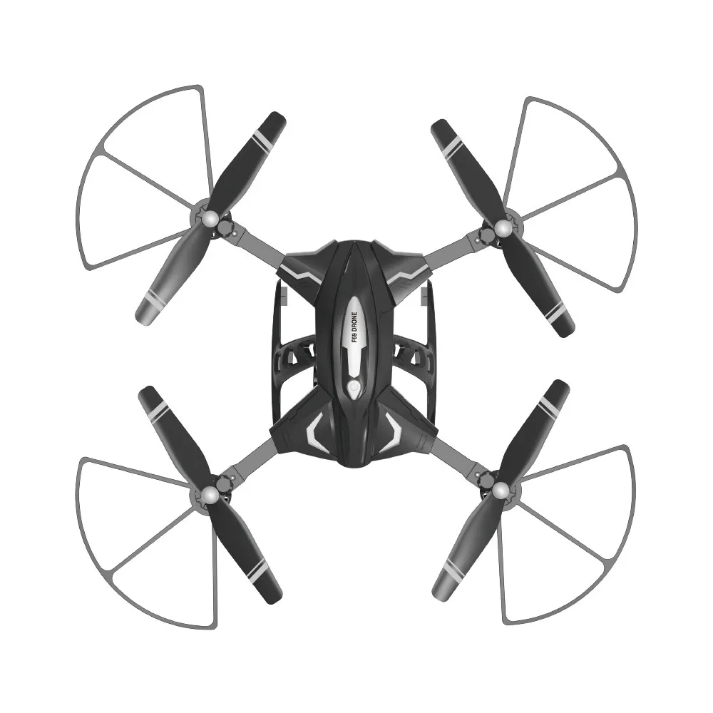  Drone Accessorie F69pro 2.4g 5mp 1080p Wide Angle Wifi Fpv Hd Camera Foldable Rc Drone Quadrocopt F