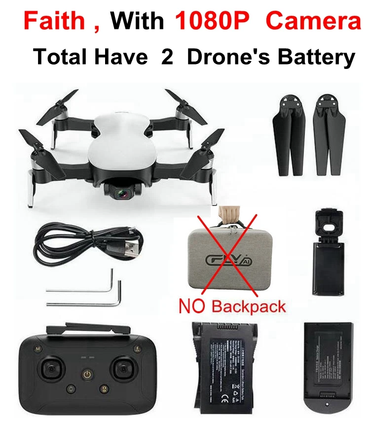 BestPrice CFLY Faith gps RC складной Дрон Квадрокоптер вертолет бесщеточный мотор с 5G 4K Wifi Fpv HD камера f11 pro - Цвет: faith 5mp 2b nobox