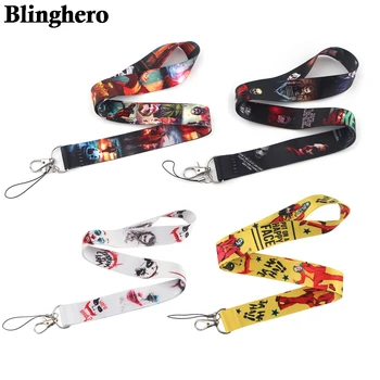 

CA1393 Wholesale 20pcs/lot Joker 2019 Movies Lanyard key ring Holder Neck Straps Key Chain Phone Hanging Rope Lariat Lanyards