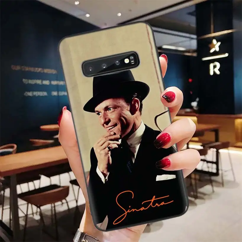 BD137-6 Frank Sinatra в виде симпатичного черного чехол для samsung Galaxy A50S A10S A20S A10 A20E A30 A40 A50 A70 M40 M30S A80 чехол для телефона - Цвет: BD137-6